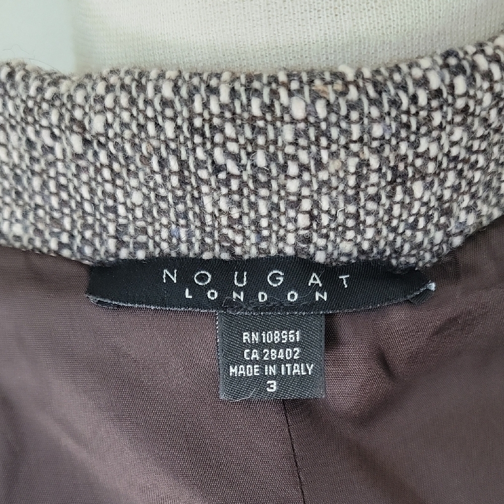 Nougat London Wool Silk Tweed Jacket - Picture 11 of 16
